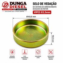Selo de Vedação do Sistema de Arrefecimento do Bloco do Motor VIPES 63,5mm