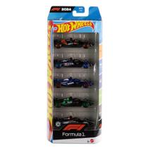 Selo encanto Carrinho Hot Wheels Fórmula 1 Pacote 5 Carros Racing Sortidos Mattel