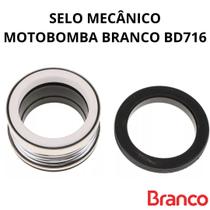 Selo Mecânico Motobomba Diesel Bd 716 Original Branco Motores