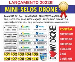 Selos Anac / Anatel Para Drones DJI - MINI