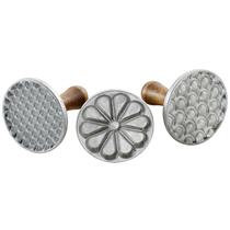Selos de biscoito Nordic Ware Heirloom Cast Aluminium Grey Selos de biscoito Nordic Ware Heirloom Cast Aluminium Grey