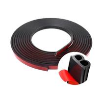 Selos De Borracha Para Porta De Carro Em Forma De B, Protetor De Isolamento Sonoro, Weatherstrip, 5M