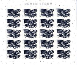 Selos Postais Serviço Postal dos Estados Unidos História do Corvo 20