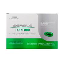 Semblé Fort Max c/ Biotina - 60 Cápsulas Softgel