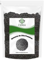 Semente Chia Original Pura 1kg Premium Natural Selecionada - Cemix