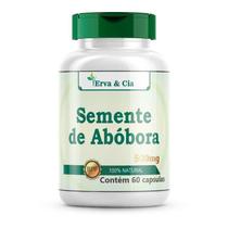 Semente De Abóbora-1 Frasco 60 Cápsulas - 100% Natural