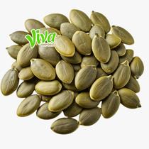 Semente de abóbora crua s/ casca "aa" premium 1kg