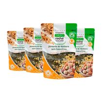 Semente de Abóbora Premium Sem Casca Crua 100% Natural Kit 4 100g