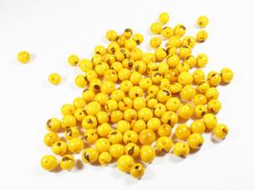 Semente de Açai Amarelo 8mm - 550 Contas