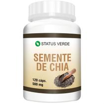 Semente de Chia 120 Cáps - Status Verde