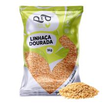 Semente de Linhaça Dourada 1Kg - P&P Semente de Linhaça Dourada 1Kg - P&P