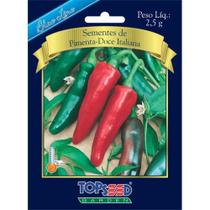 Semente de Pimenta Doce Italiana 2,5g TOPSEED Semente de Pimenta Doce Italiana 2,5g TOPSEED