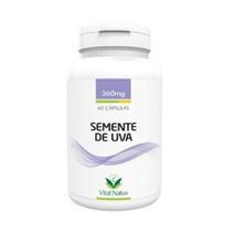 Semente de Uva - 60 Cápsulas (360mg) - Vital Natus Semente de Uva - 60 Cápsulas (360mg) - Vital Natus