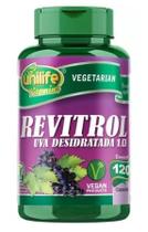 Semente De Uva Revitrol Resveratrol 500mg 60 Caps - Unilife Semente De Uva Revitrol Resveratrol 500mg 60 Caps - Unilife