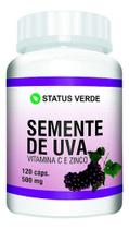 Semente de Uva Zinco Vitamina C 120 Cápsulas 500mg Semente de Uva Zinco Vitamina C 120 Cápsulas 500mg