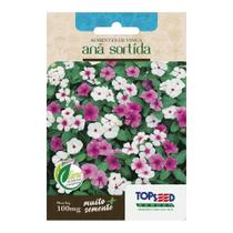 Semente de Vinca Anã Sortida Topseed 100mg