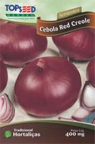 Semente Hortaliças Cebola Roxa Red Creole com 20 - Comprenet