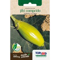 Semente Jiló Cumprido Verde Claro H056 Topseed Semente Jiló Cumprido Verde Claro H056 Topseed