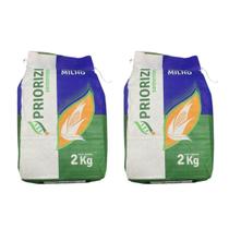 Semente Milho Híbrido Duplo Priorizi Ciclo Rápido S2 4kg Anhembi Semente Milho Híbrido Duplo Priorizi Ciclo Rápido S2 4kg Anhembi