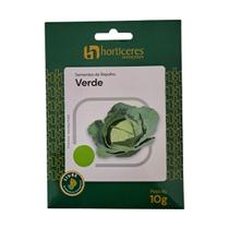 Semente Repolho Verde 10g Horticeres - Cabeça Compacta, Pesada e Uniforme