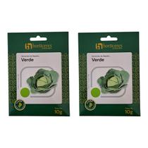 Semente Repolho Verde 20g Horticeres - Cabeça Compacta, Pesada e Uniforme Semente Repolho Verde 20g Horticeres - Cabeça Compacta, Pesada e Uniforme