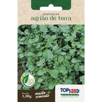 Sementes agrião de terra temperos salada