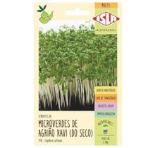 Sementes Brotos Microverdes de Agrião do Seco ISLA
