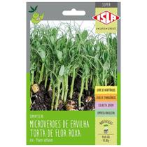 Sementes Brotos Microverdes de Ervilha Torta Super ISLA Sementes Brotos Microverdes de Ervilha Torta Super ISLA
