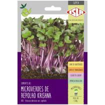 Sementes Brotos Microverdes de Repolho Krishna Super ISLA