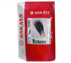 Sementes Cebolinha Totem 100 Gramas Híbrida Sakata Semente Para Plantação Horta