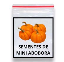 Sementes De Abóbora Mini Jack 100 unidades