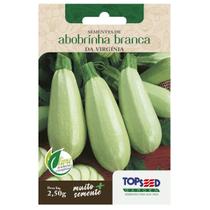 Sementes de Abobrinha Branca da Virgínia TOPSEED