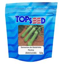 Sementes de Abobrinha Menina Brasileira (50g) TOPSEED Sementes de Abobrinha Menina Brasileira (50g) TOPSEED