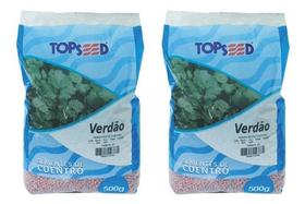 Sementes De Coentro Verdão 500g Plantio Topseed (2 Unidades) Sementes De Coentro Verdão 500g Plantio Topseed (2 Unidades)