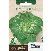 Sementes de Couve Tronchuda Portuguesa TOPSEED Sementes de Couve Tronchuda Portuguesa TOPSEED