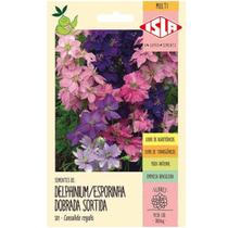 Sementes de Delphinium Esporinha Dobrada (Sortida) ISLA