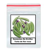 Sementes De Ervilha Torta de flor roxa 100 unidades