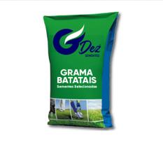 Sementes de Grama Batatais 5 kg para jardim e campo de futebol