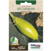 Sementes de Jiló Comprido (Verde Claro) TOPSEED