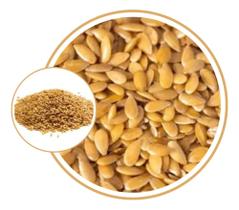 Sementes de Linhaça Dourada - 750g de Sementes