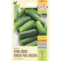 Sementes de Pepino Pioneiro Híbrido em Conserva com 1,9 Gramas - 20021 - ISLA Sementes de Pepino Pioneiro Híbrido em Conserva com 1,9 Gramas - 20021 - ISLA