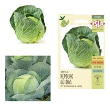 Sementes de Repolho 60 Dias Env C/ 1.60gr de Sementes