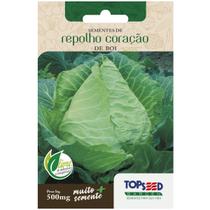 Sementes de Repolho Coração de Boi TOPSEED Sementes de Repolho Coração de Boi TOPSEED