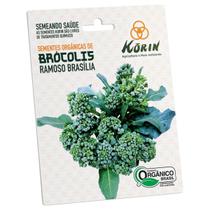 Sementes Orgânicas de Brócolis Ramoso Brasília (0,08g) KORIN