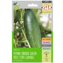 Sementes Pepino Híbrido Green Pick Caipira (3,8g) Super ISLA
