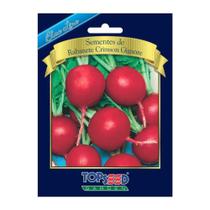 Sementes Rabanete Crimson Gigante Topseed Garden - Danreal Sementes Rabanete Crimson Gigante Topseed Garden - Danreal