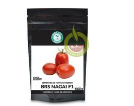 Sementes Tomate Brs Nagai Híbrido F1 1.000 unidades Sementes Tomate Brs Nagai Híbrido F1 1.000 unidades