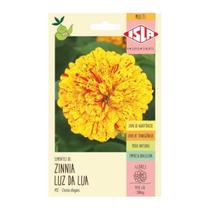 Sementes Zinia Luz da Lua ISLA Sementes Zinia Luz da Lua ISLA