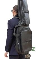 Semi case guitarra strato/Telecaster 104x36x8 capota marítima Pelucia