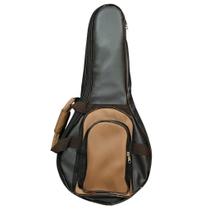 Semi Case Para Banjo Titanium Premium Preto/Marrom Com Pelucia - Log Bags Semi Case Para Banjo Titanium Premium Preto/Marrom Com Pelucia - Log Bags